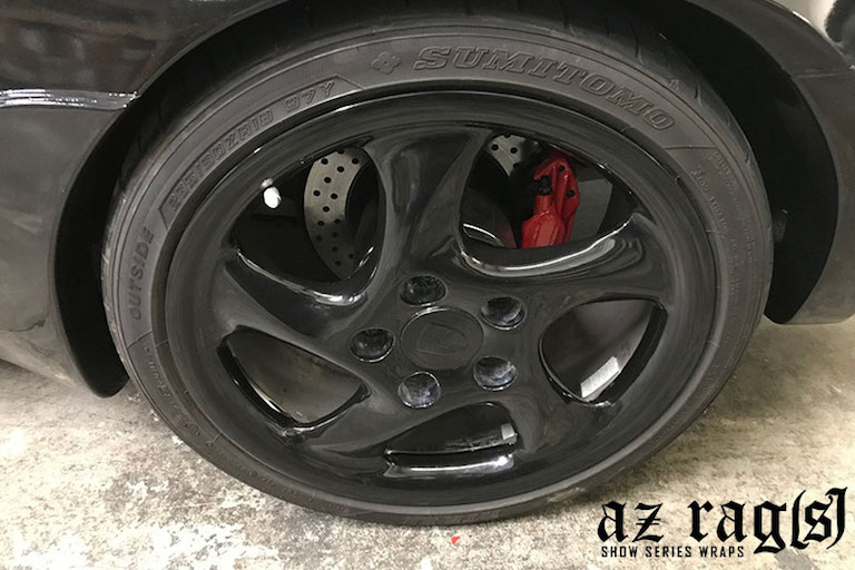 Porsche Turbo Wheel Wrap