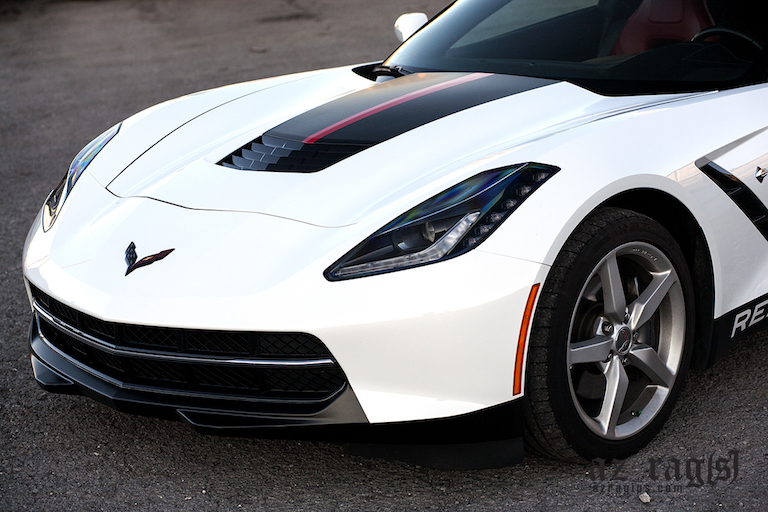 Redline Enthusiasts Corvette C7 Stripe Install