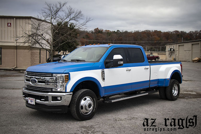 Shop Truck Wrap – Big Blue