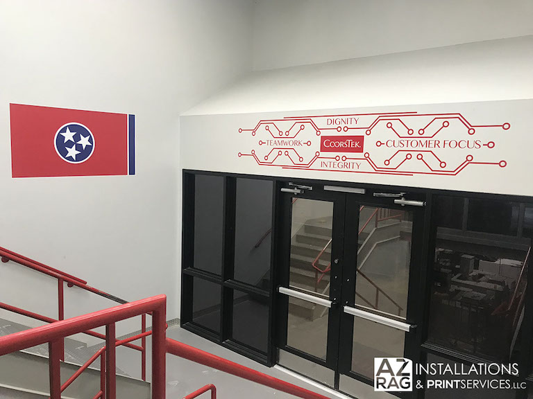 Coorstek Interior Wall Graphics