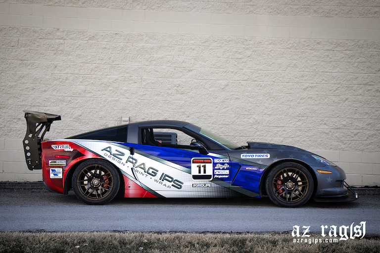 Chevrolet Corvette Race Livery Vinyl Wrap
