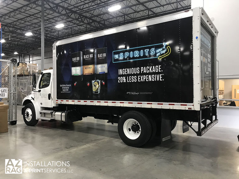 Empire Distributing Box Truck Wrap