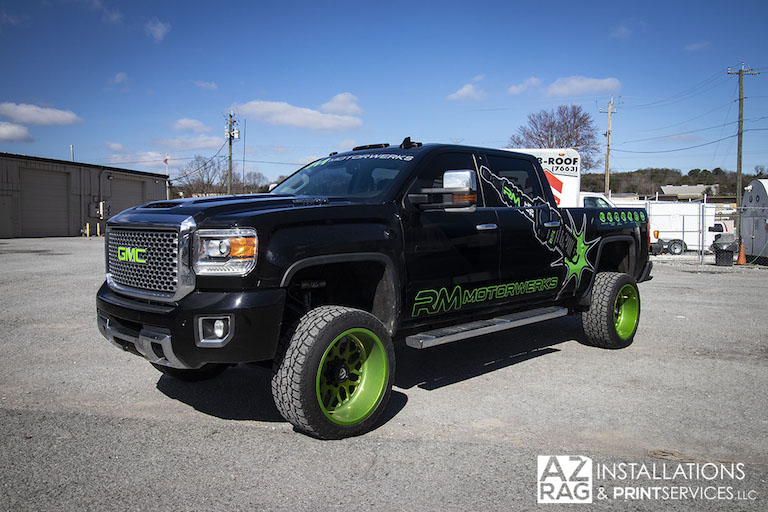 RM Motor Werks Partial Wrap