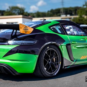 Green and Black Clubsport GT4 Custom Livery