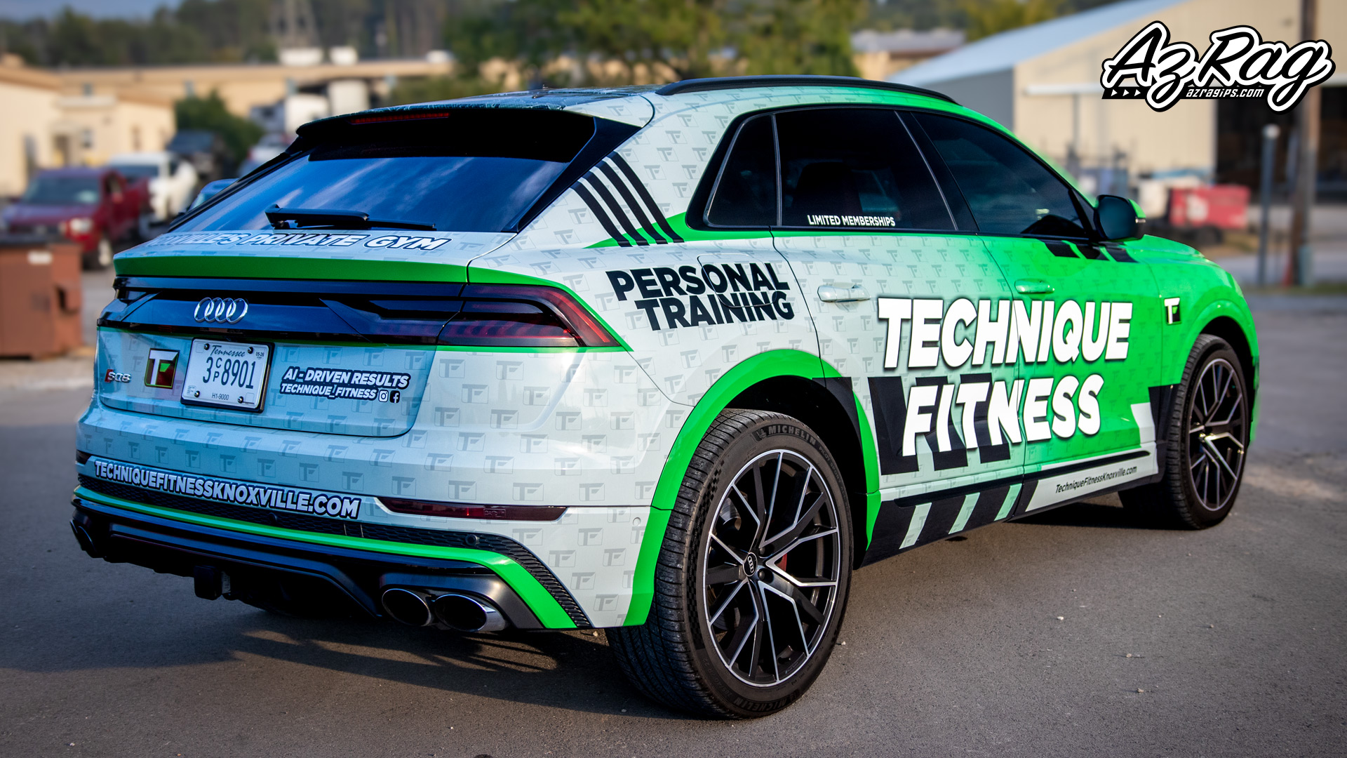 Technique Fitness - Audi SQ8 Vinyl Wrap