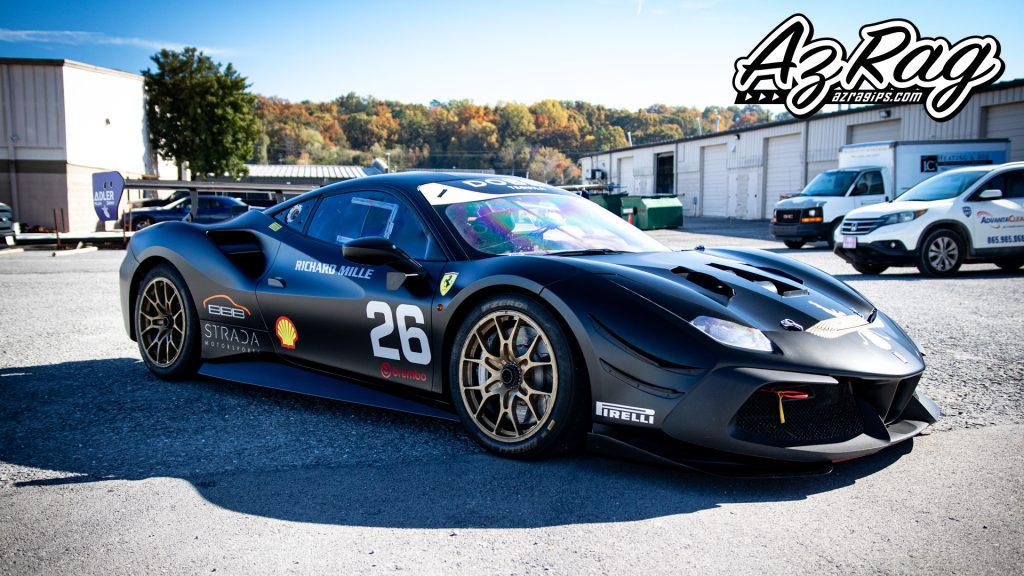 Satin Black Ferrari Knoxville Tennessee - Southeast Exotic Vinyl Wrap