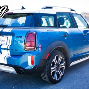 Mini Countryman Stripe Install - Knoxville Tennessee