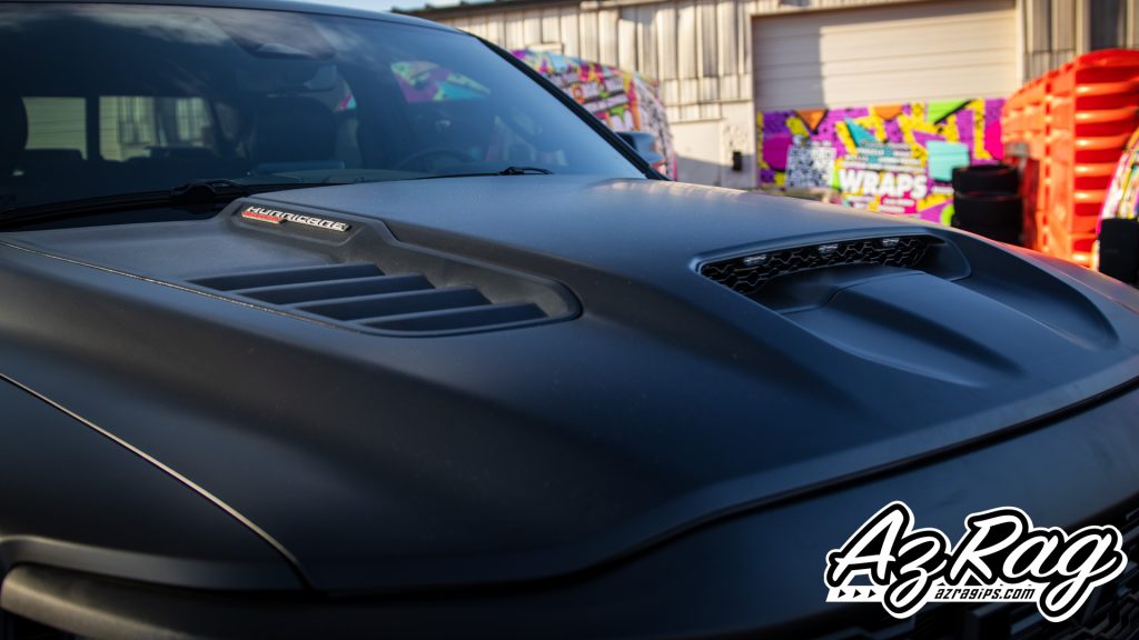 Matte Black with Paint Protection Film - Knoxville, Tennessee
