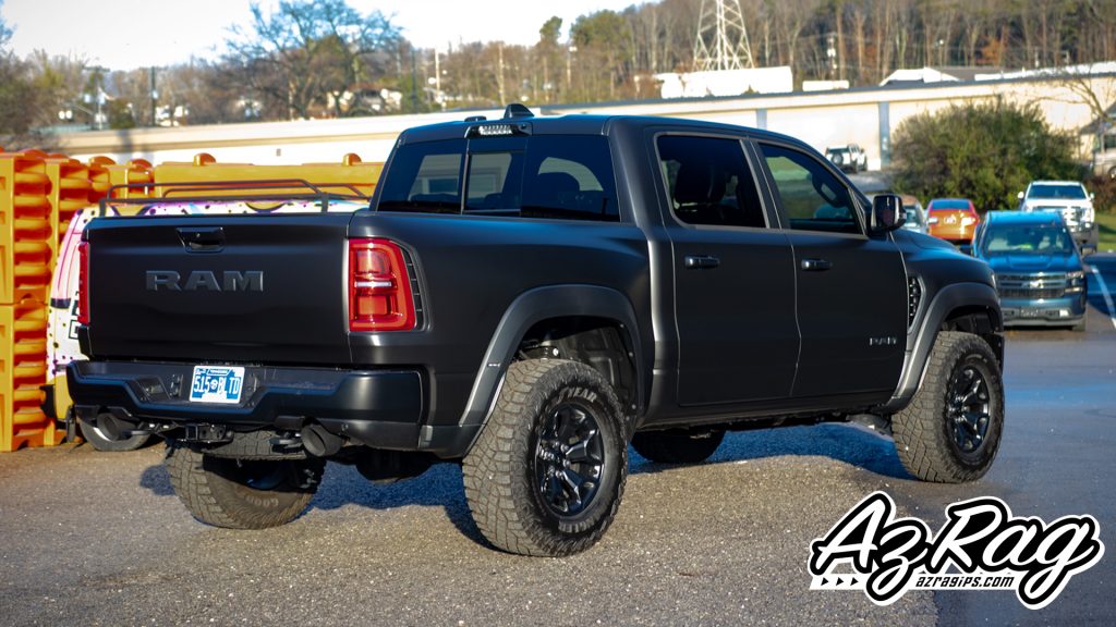 Dodge Ram with Matte Black Paint Protection Film - Knoxville, Tennessee