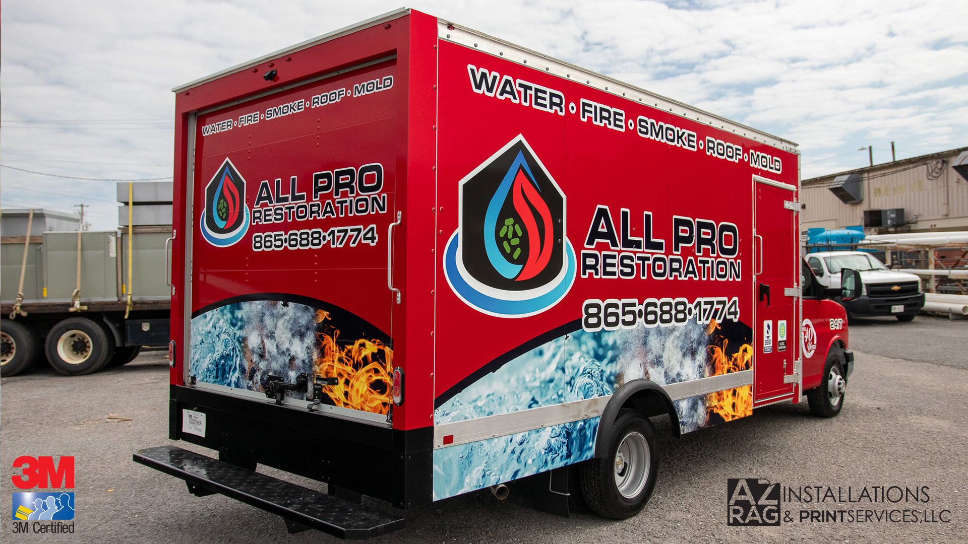 Box Truck Vinyl Wrap - Knoxville, Tennessee