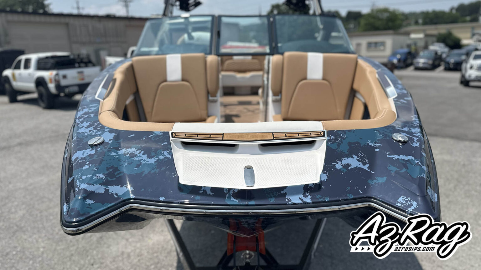 Mastercraft Wraps Travis Mathew x MasterCraft Boat Wrap: Full Hull Print in Knoxville, TN ...