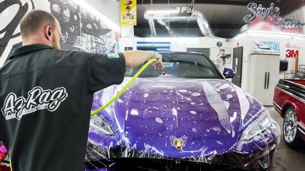 Lamborghini Uris PPF Install Knoxville – AZ Rag