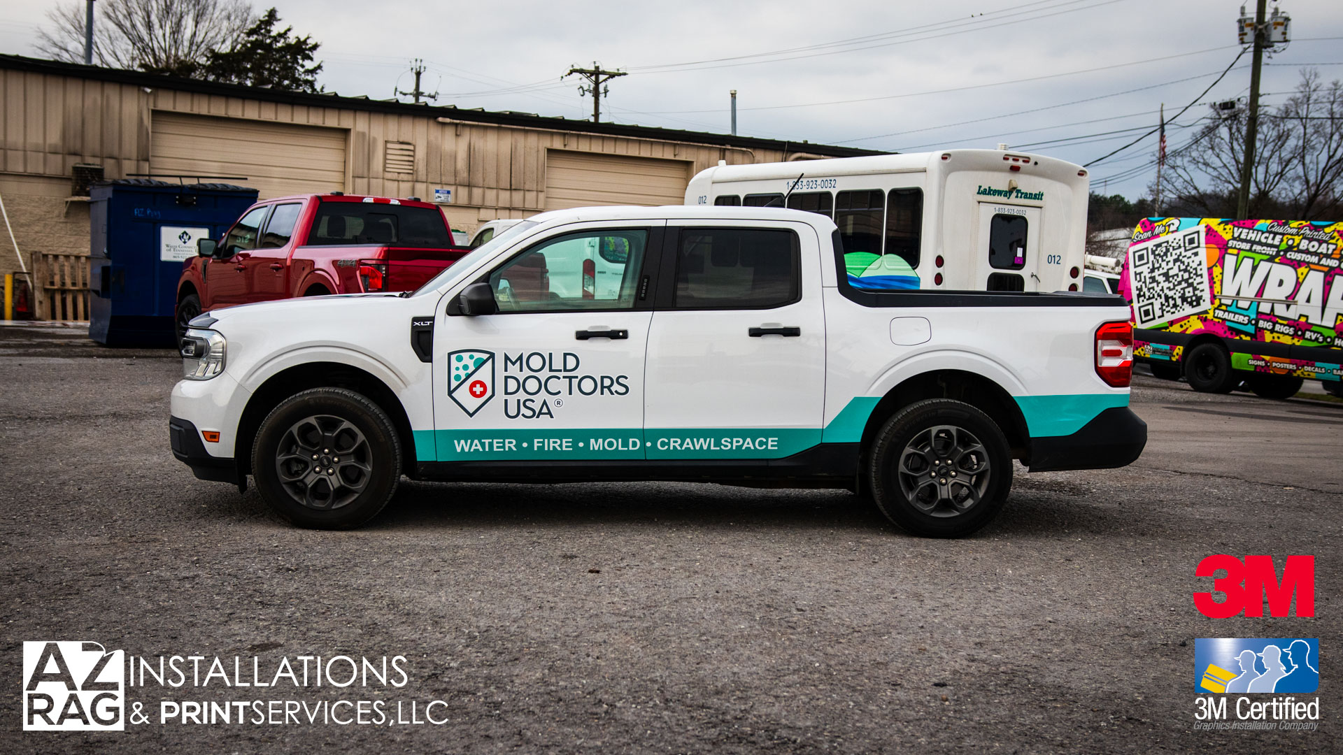 Spot Graphics on a Ford Maverick: A Cost-Effective Fleet Branding ...