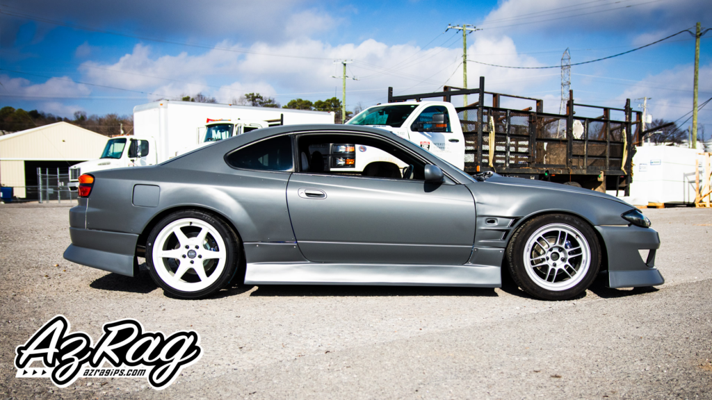 The S15 Silvia Goes Stealth: Matte Dark Grey