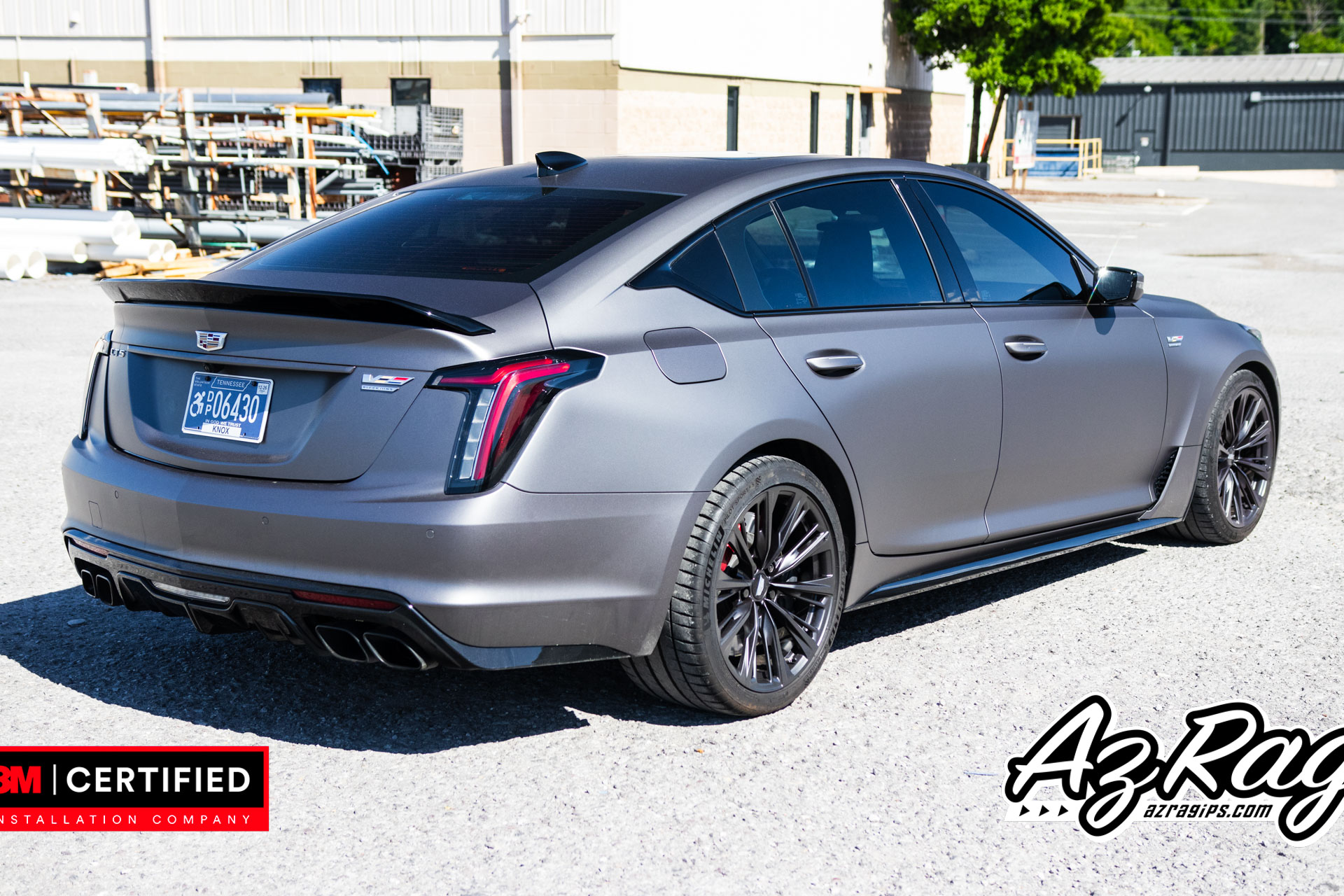 Cadillac CT5-V Blackwing Color Change Wrap in Knoxville: 3M 2080