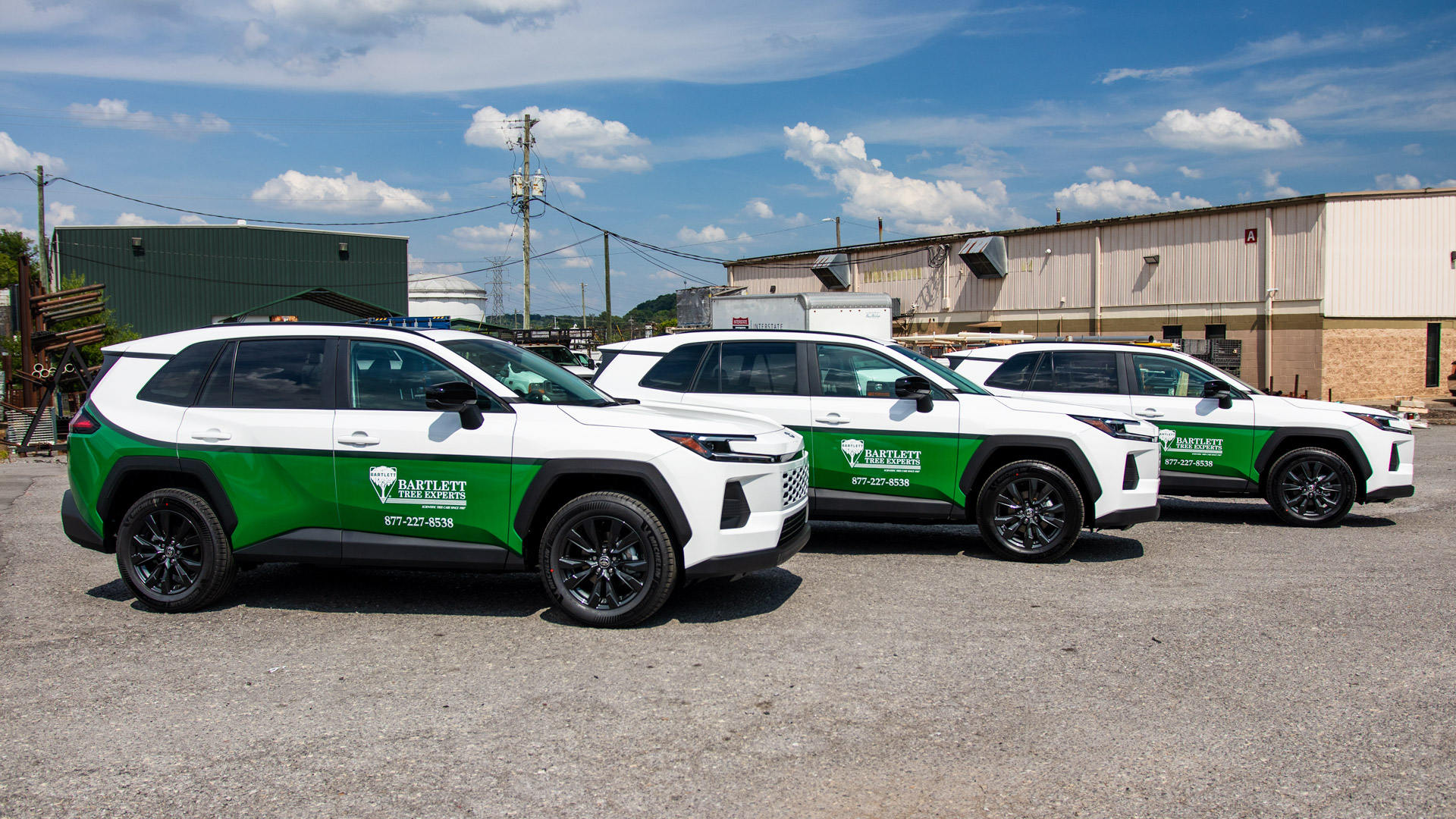 fleet vehicle wrap Kingston TN 3M certified commercial graphics