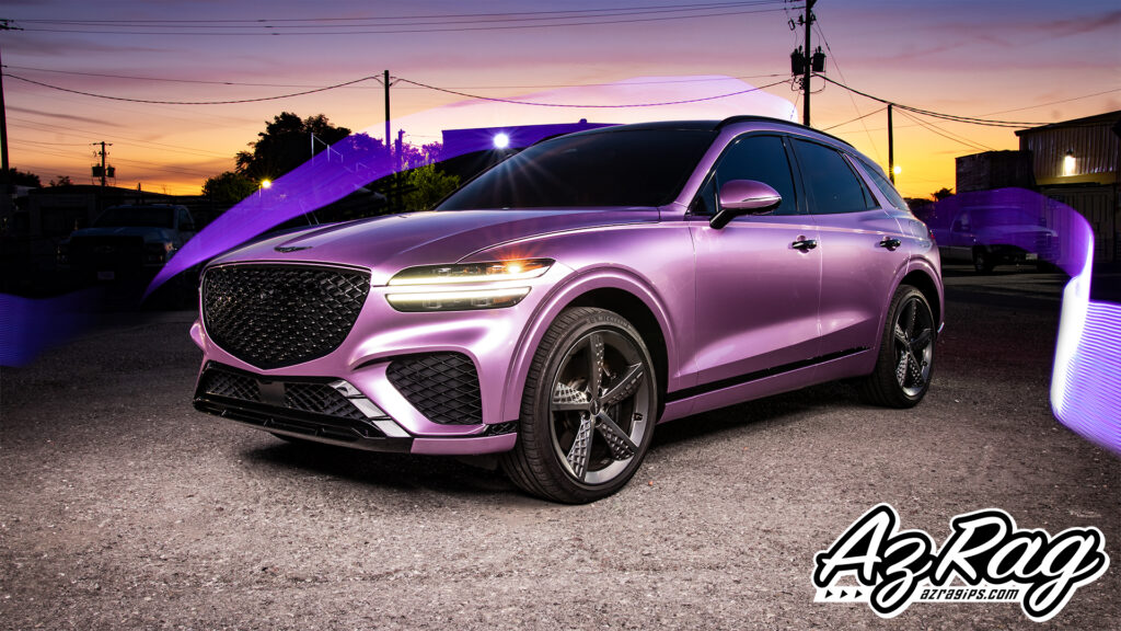 gloss lavender CheetahPCC color change PPF Genesis GV70 Knoxville TN