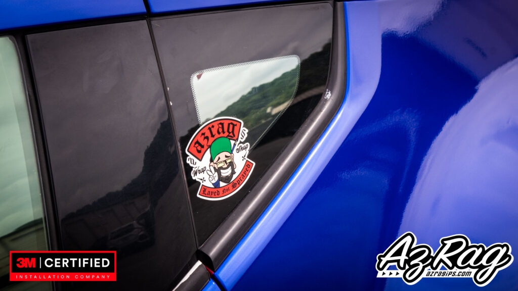 3M Cosmic Blue color change wrap Nissan 370Z Knoxville TN