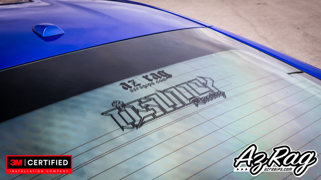 3M Cosmic Blue color change wrap Nissan 370Z Knoxville TN