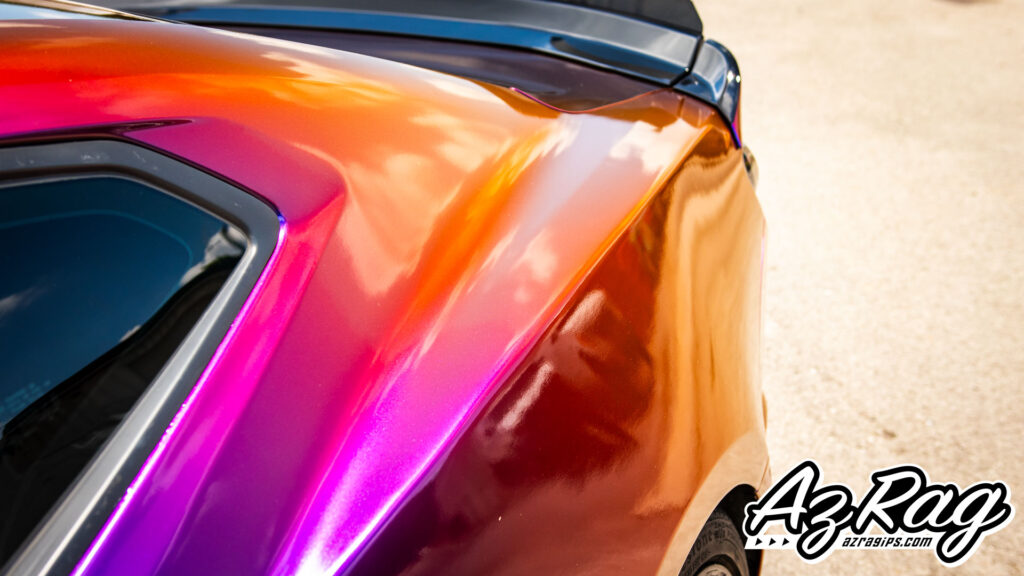 Chevrolet Camaro 1LE Avery ColorFlip Roaring Thunder color change wrap Knoxville TN AZRagIPS