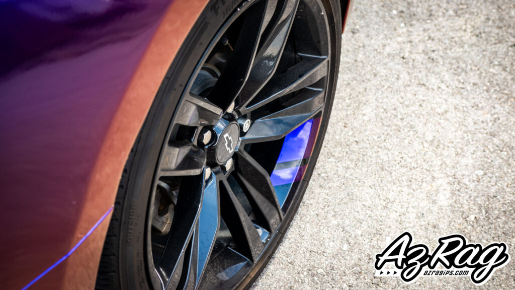 Chevrolet Camaro 1LE Avery ColorFlip Roaring Thunder color change wrap Knoxville TN AZRagIPS