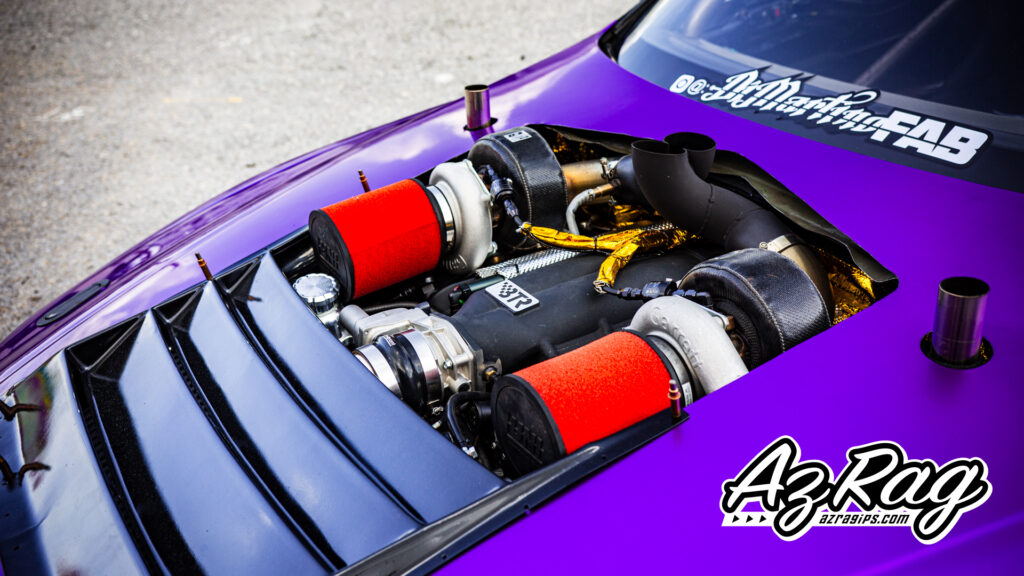 drift livery Lexus SC300 purple black gold DiMartino FAB RTS Race Tech Services Knoxville TN