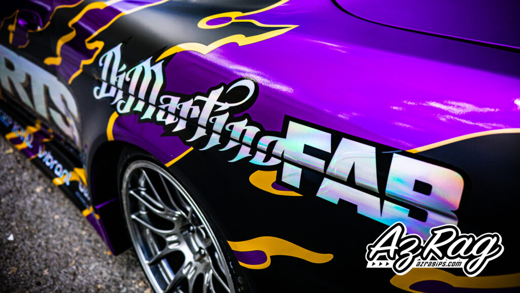 drift livery Lexus SC300 purple black gold DiMartino FAB RTS Race Tech Services Knoxville TN