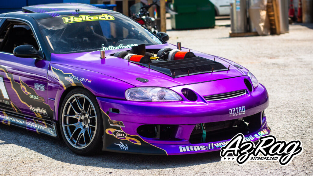 drift livery Lexus SC300 purple black gold DiMartino FAB RTS Race Tech Services Knoxville TN