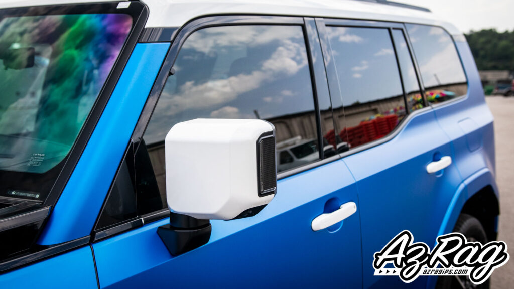 2026 Lexus GX550 color change wrap KPMF Matte Iced Titanium Blue Knoxville TN