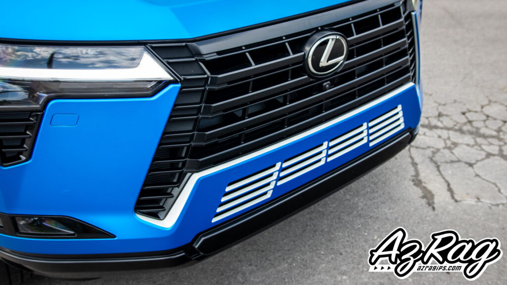 2026 Lexus GX550 color change wrap KPMF Matte Iced Titanium Blue Knoxville TN