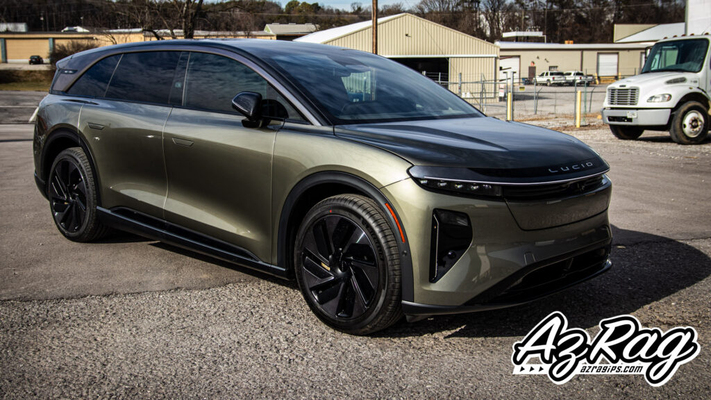paint protection film on a Lucid Gravity in Knoxville TN