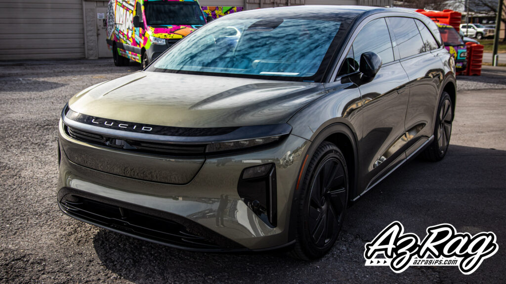 paint protection film on a Lucid Gravity in Knoxville TN