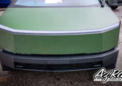 3M High Gloss Military Green Tesla Cybertruck color change wrap Knoxville TN