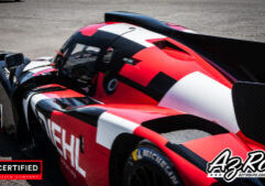Liger LMP3 prototype race car blue wrap studio light painting AZ Rag Knoxville TN