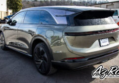 paint protection film on a Lucid Gravity in Knoxville TN