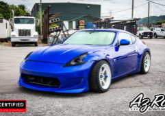 3M Cosmic Blue color change wrap Nissan 370Z Knoxville TN